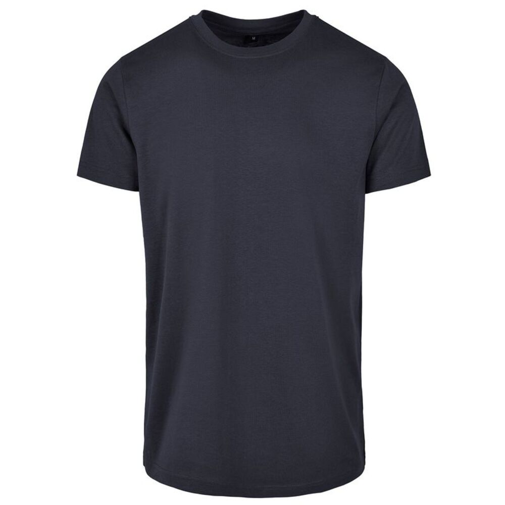 Build Your Brand Mens Basic Round Neck / Navy